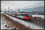 4024 039 bei Niklasdorf am 7.02.2018.