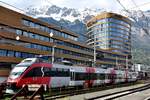 ÖBB 4024.074 am 23.04.2018 in Innsbruck Hbf.