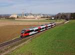 Der 4024 065 als R nach Kirchdorf/Krems am 17.03.2019 unterwegs bei Nettingsdorf.