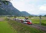 4024 087-1 als S 1 (Kufstein - Telfs-Pfaffenhofen) bei Langkampfen, 25.05.2019.