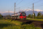 4024 107-7 auf der Vorarlbergbahn gen Dornbirn geschoben.