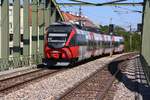 ÖBB 4024 138-2 am 18.August 2019 als S45-Zug 20722 (Handelskai - Hütteldorf) beim Bahnhof Hernals.