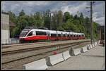 4024 039 hält am 3.06.2020 in Wartberg im Mürztal.