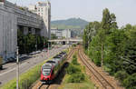 ÖBB 4024 079 // Aufgenommen von der oberen Ebene der Station Wien Handelskai.