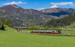 4024 055 als R 3953 (Linz Hbf - Spital am Pyhrn) bei Edlbach 27.4.24