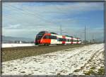 Triebwagen 4024 041 fhrt mit REX 1707 von Bruck an der Mur nach Friesach.