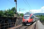 BB Talent 4024 104-4 auf der Fahrt von Villach nach Rosenbach.