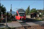 4024 061 erreicht als RB 5104 von Innsbruck Hbf kommend den Haltepunkt Pfrauendorf(Inn).