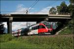 Doppel-talENTE: Die beiden Innsbrucker 4024 057 und 4024 089 sind als R 5124 (ab Kufstein als RB 5214) von Innsbruck Hbf nach Rosenheim untewegs.