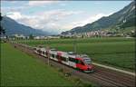 4024 074-9 ist als R 5125 von Rosenheim nach Innsbruck Hbf unterwegs.