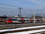 Ein 4024 am 05.01.2008 bei der Einfahrt in Salzburg Hbf.