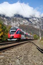 4024 086-3 als Regionalzug nach tztal,bei Langkampfen.08.10.2008