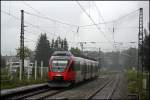 4024 094 (R 5113 Rosenheim – Telfs-Pfafenhoffen) wurde vom OEC 662 auf freier Strecke berhollt und luft nun in Oberaudorf ein.