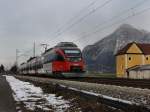 Der 4024 088 am 05.12.2009 unterwegs bei Niederaudorf.