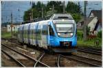 4024 120  S-Bahn Steiermark Blau  fhrt als REX 1710 von Villach nach Mrzzuschlag.