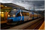 4024 120  S-Bahn Steiermark  fhrt mit R4220 von Unzmarkt nach Bruck an der Mur.