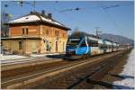 4024 120  S-Bahn Steiermark  fhrt als R 1709 von Mrzzuschlag nach Friesach.