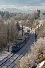 4024 120  S-Bahn Steiermark  fhrt als R 4212 von Unzmarkt nach Bruck  an der Mur.