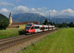 4024 082 nach Rosenheim am 11.08.2012 unterwegs bei Niederaudorf.