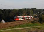 Der 4024 108 als REX am 06.10.2014 unterwegs bei Haiding.