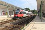 ÔBB Schnellbahn (S-Bahn) Wien: S45 (4024 101-0) S-Bahnhof Gersthof am 1.