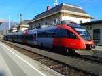 4024 104-4 als S1 4228 (Lienz - Friesach) am 8.12.2015 in Spittal-Millstättersee.