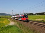 Der 4024 109 als R nach Freilassing am 22.04.2016 unterwegs bei Weng.