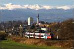 4024 042 fhrt als R 4210 von Judenburg nach Bruck an Mur. 
Knittelfeld 12.11.2010