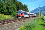 4024 058 war am 27.08.2015 als S1 der S-Bahn Tirol nach Telfs-Pfaffenhofen unterwegs und schimpfte sich S 5118. Dabei konnte er in Höhe der Üst Schwaz 3 aufgenommen werden.