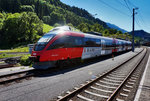 4024 019-4 steht am 18.7.2016 im Bahnhof Feldkirch.