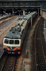 4030 207 im April 1975 im Bahnhof Wien Landstrae (heute Wien Mitte)