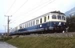 Noch in der ursprünglichen Farbgebung hat 4030.20 mit 6030.20 an der Spitze gleich den Bahnhof Bodensdorf am Ossiacher See erreicht (September 1981)
