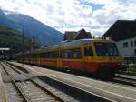 B4 ES 10.208 als S4 8932 (Schruns - Bludenz) am 25.7.2015 im Bahnhof Schruns.