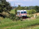 5047 064-0 rattert als R3475 bei KM137-6 durch Botanik der Hausruckbahn; 240902