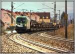 EM-Taurus 1116 264  EUROmotion  fhrt mit einem Gterzug von Villach nach Wien.
Zeltweg 10.4.2008