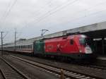 1016 025 mit dem IC 2082(Knigsee) Von Berchtesgarden nach Hamburg Altona in Hannover HBF am 18.04.2009 