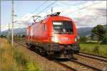 EM-Lok 1116 075 Schweiz fhrt als Lokzug 89219 von Knittelfeld nach Zeltweg.
20.07.2009