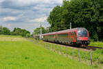 RJ 67 (München Hbf - Budapest-Keleti) bei Großkarolinenfeld, 23.07.2020