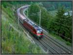 Railjet 1116 200-5 Spirit of Vienna mit EC 631 Alpen-Adria Universitt Klagenfurt kurz nach Zeltweg 25.05.2007  