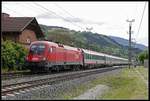 1116 094 mit Eurocity in Rothenthurn am 22.05.2019.