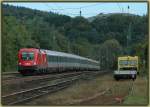 1116 139 bespannte am 7.10.2006 den OEC 566  Tiroler Festspiele Erl  von Wien Westbahnhof nach Bregenz.