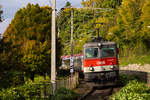 1144 057-1 schiebt den IC 119 Leerzug nach Lindau.