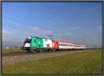 EM Taurus Italien 1216 004 fhrt mit IC 533 Carinthischer Sommer von Wien nach Villach.