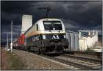 A1 Werbetaurus 1116 280 und 1116 252 fahren mit IC 539  Therme Nova Kflach  von Wien Sd nach Villach.
Knittelfeld 18.04.2008