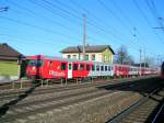 80 73 223-4 verlsst als R3016 den Bhf. Marchtrenk; 090108