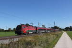 1116 218 auf dem Weg nach München.