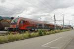 Rame Railjet en essais Granges-Sud 08 juillet 2008