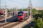 Steuerwagen 80-90 708 fhrt am Railjet 67 von Mnchen nach Budapest Keleti pu.