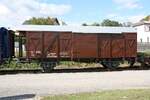 A-RBAHN 40 81 9400 100-9 Dienstgutwagen (ex 01 81 1200 981-8, Gs, Baujahr 1957) am 10.September 2024 in Ernstbrunn.