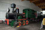 Von vorne wie von hinten A-N-N-A! :-)     ANNA     Tenderlokomotive der Kohlenbahn Breitenschützing - Kohlgrube, Baujahr 1908  Älteste Lokomotive im Lokpark Ampflwang.